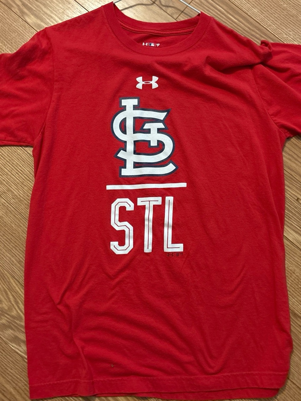 Under Armour Red St. Louis STL Short Sleeve Tee